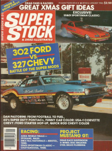 SUPER STOCK 1986 JAN - PASTORINI, BLAIR 421SD, DeWITT, ADRA, LARSON